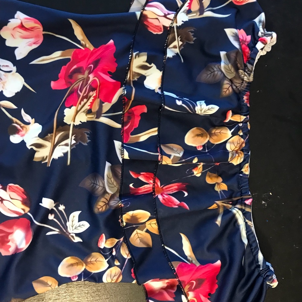 Off the Shoulder Ruffle Dress